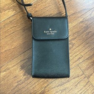Kate Spade Black Leather Crossbody Bag